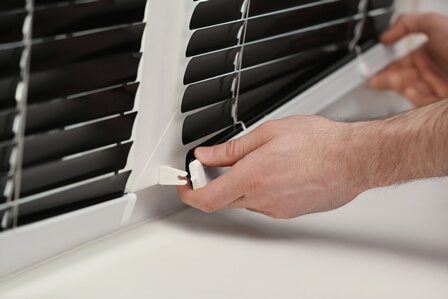 Blinds installation