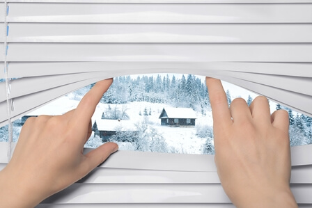 blinds and winter energy efficiency